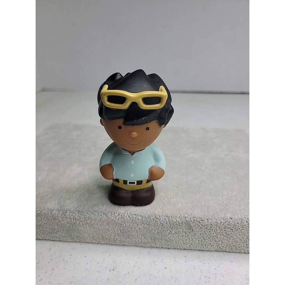 Multicultural Diversity Diverse Play Figure  Boy Scientist PVC Cake Topper 3"